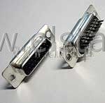 GN trójrz gęste do przewodów proste 26 pin