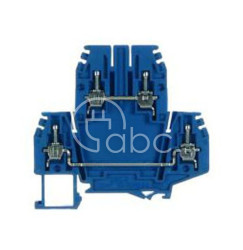 Złącze śrubowe 2,5 mm², 2-piętrowe, niebieskie, DBC.2(Ex)i