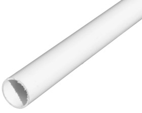 Rura elektroinstalacyjna sztywna gładka RL 28 biała odporna na UV odporna na UV 68376 /20 x 2m/, 68376