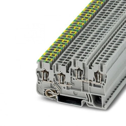 Złącze instalacyjne do przewodów ochronnych, zielono-żółte STIO 2,5/3-PE/B/L 3209044 /50szt./