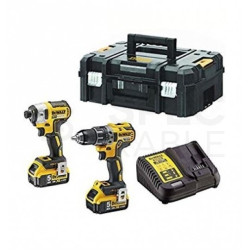 ZESTAW NARZĘDZI 18V DCD791 + DCF887 2*5.0AH DEWALT