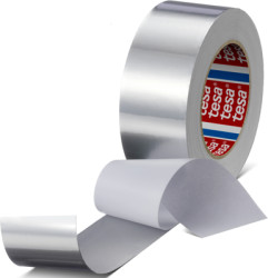 Adhesive tape, 50 x 0.065 mm, aluminum foil, silver, 50 m, 60632-00000-00