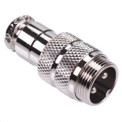 2 Way M16 Male Circular Socket Connector