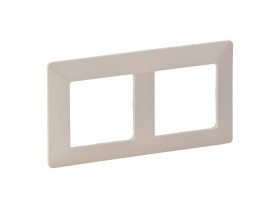 VALENA LIFE Ramka 2 podwójna kremowa 754042 LEGRAND