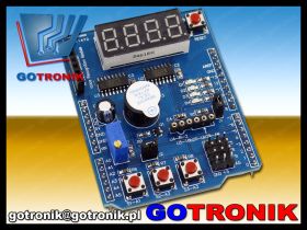Wielofunkcyjny Shield do Arduino