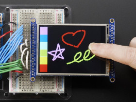 Adafruit 2.8" TFT LCD with Touchscreen Breakout Board w/MicroSD Socket