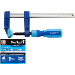 BlueSpot Tools 10036 Heavy-Duty F-Clamp 50 x 150mm