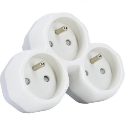 Rozgałęźnik +0 3xGN 16A trójkątny