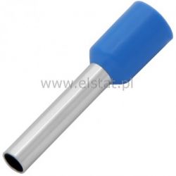 Końcówka rurkowa izolowana 2,5 L= 8mm ( 10szt )