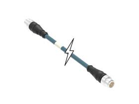 Molex 1300480130 Złącze konfekcjonowane czujnika/aktuatora Molex WOD Industrial Solution, piny: 4, 15.00 m, 1 szt.