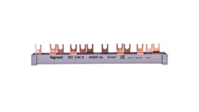 Szyna Łączeniowa 2P 63A 10Mm2 Widełkowa (12 Mod.+Zasil. 3P+N) Bi2-10-12Z 404915