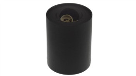 Oprawa Sufitowa Siroco Black Ruchoma Okrągła Alumi