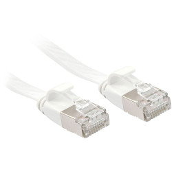 LINDY 47545 RJ45 Network Cable CAT 6A U/FTP White 10m