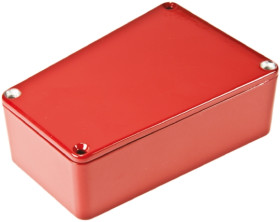 Obudowa Aluminium odlewane szerokość zew. 61,5 mm (mała końcówka), 79 mm (duża końcówka) długość zew. 112 mm wys. zew.