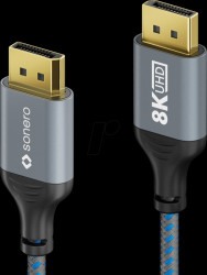 SPC-DP110-020 DisplayPort cable, 8K 60 Hz, 2.0 m