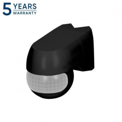 Czujnik ruchu 220st. 1200W, IP44, 3 rodzaje montażu (czarny) OR-CR-262/B