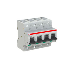 Wyłącznik nadprądowy MCB, Typ C, 4-biegunowy, 6A, 690V, ABB, S804S