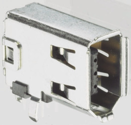 Złącze Firewire 6 Way Przepust Żeński TE Connectivity