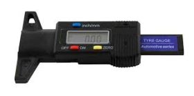 Cyfrowy miernik wysokości bieżnika