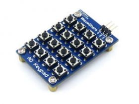 Klawiatura 16 przycisków z wyjściem analogowym AD