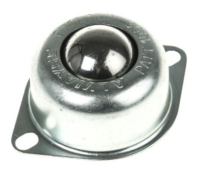 Kulowy zespół toczny Kołnierz z 2 otworami 25.4mm ALWAYSE Stal