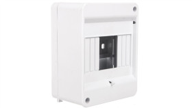 Rozdzielnica Modułowa 1X5 Natynkowa Ip20 Bez Klapki Z Zaciskami S-5+N+Pe...