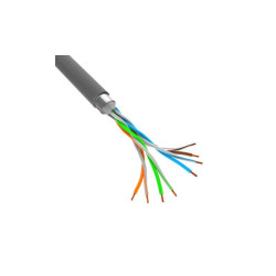 Przewód LAN FTP-5E DRUT CU 100% KAT.5E