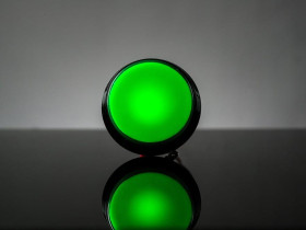 Adafruit Large Arcade Button with LED - 60mm Green