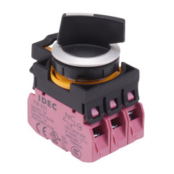 CW4S-3E03 3 Position Metallic Selector Switch3NC IP65 IDEC