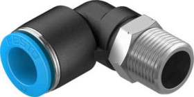 Złączka pneumatyczna R 3/8 męskie Wciskane 12 mm Festo Adapter gwintowany kolankowy