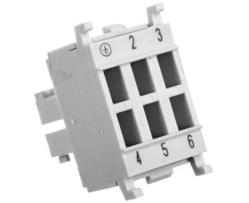 Wkładka stykowa 5P+PE biała VC-TFS 6-PE 1583526 /50szt./