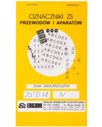 Znaki samoprzylepne ZS D12/N E04ZP-02030401200