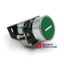 Przełącznik okrągły monost.ziel. PT29G 10A 660V przycisk NO