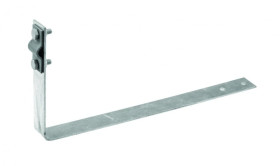 Uchwyt dachówkowy (zacisk przez śrubę) 400mm ocynk ogniowy R.8026