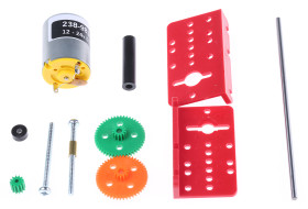 Motoreduktor DC Szczotkowy z przekładnią 2 → 4199 obr./min 1,62 W 2mm 5 mNm RS PRO