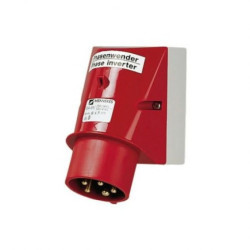 Wtyczka odbiornikowa naścienna 32A 5p 6h 400V IP44 zaciski śrubowe ze zwrotnicą faz MEN2478