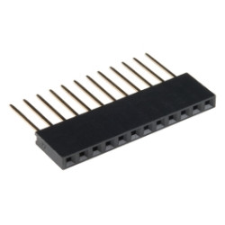 Stackable Header - Female (PTH, 0.1in., 12-Pin)