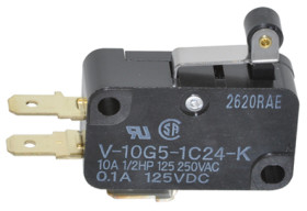 Łącznik Micro Dźwignia rolki zawiasu krótkiego Omron SP-CO IP40