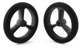 Pololu Wheel 40×7mm Pair Black - 2 pieces