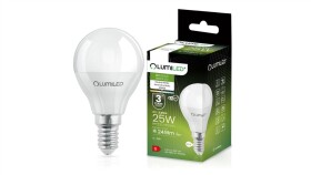 Żarówka Led E14 P40 2,5W 25W 249Lm 4000K Neutralna 180 Lumiled