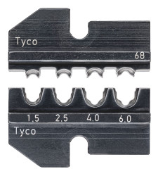 Matryca do zaciskarki Złącze kabla do instalacji solarnych Knipex Szczypce uniwersalne do zagniatania - 97 43 200
