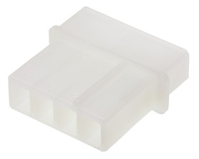 Obudowa złącza 4-pinowe -rzędowe raster: 5.08mm TE Connectivity Żeński Commercial MATE-N-LOK Złącze Centerline z