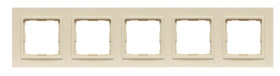 VENA2 Ramka pięciokrotna krem 520385