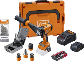 Wiertarko-wkrętarka akumulatorowa Fein ASCM18-4QM AS METAL ADVANCED TOP SET 71161563000 18 V 5 Ah