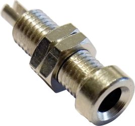 Gniazdo bananowe Schnepp BU 4000, nieizolowane, O 4 mm, 25 A, srebrne