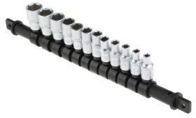 Zestaw nasadek 12 Piece 1/4 in Kwadratowy Drive RS PRO