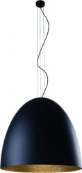 LAMPA WISZĄCA EGG L 9024 BLACK/GOLD Nowodvorski