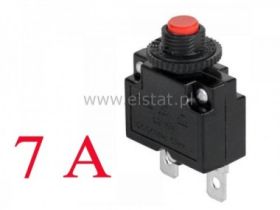 Wyłącznik nadprądowy 7A z resetem MR1