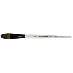 Daler Rowney Graduate Pony &amp; Synthetic Oval Wash Brush Size 3/4&quot;