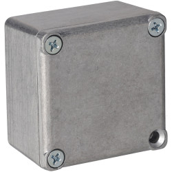 R-TECH 304238 Diecast Aluminium Box 50.8x50.8x31.8mm